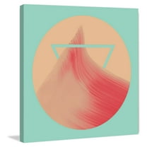 Marmont Hill Pink Peak Painting on Wrapped Canvas