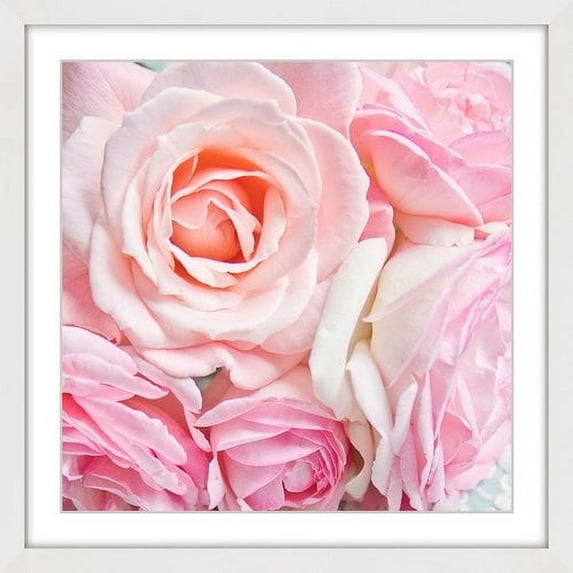 Marmont Hill "Pink Roses" by Sylvia Cook Framed Painting Print