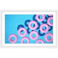 thumbnail image 1 of Marmont Hill "Pink Tubes" Framed Painting Art Print, 30.0" x 1.5", 1 of 5