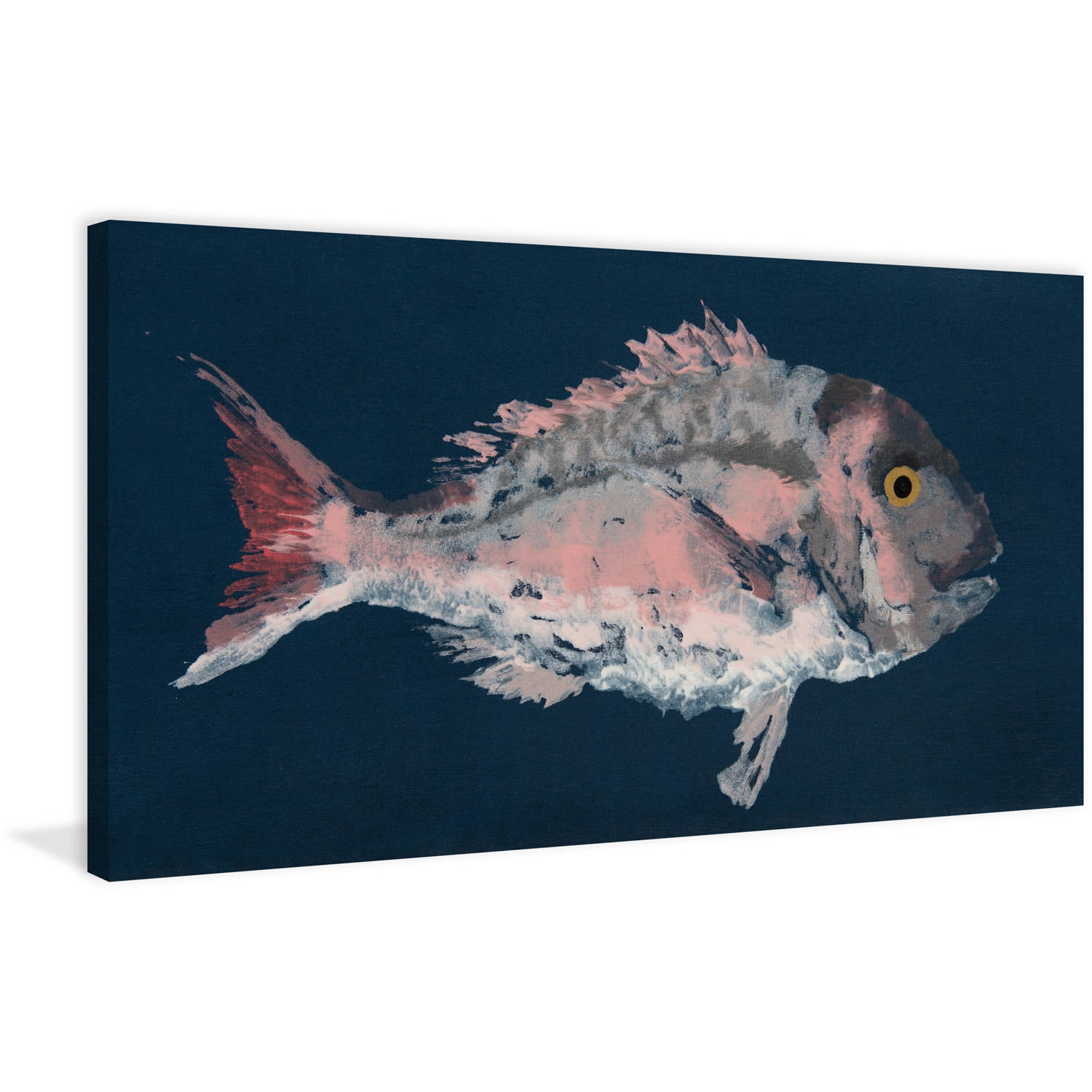 Marmont Hill 'Red Porgy' Painting Print on Wrapped Canvas