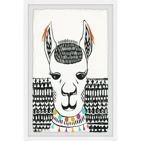 Marmont Hill Play With Sphyn x Framed Wall Art, 8.00" x 1.50"