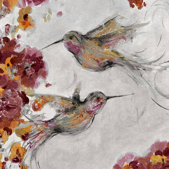 Marmont Hill Playing in the Garden II Canvas Wall Art