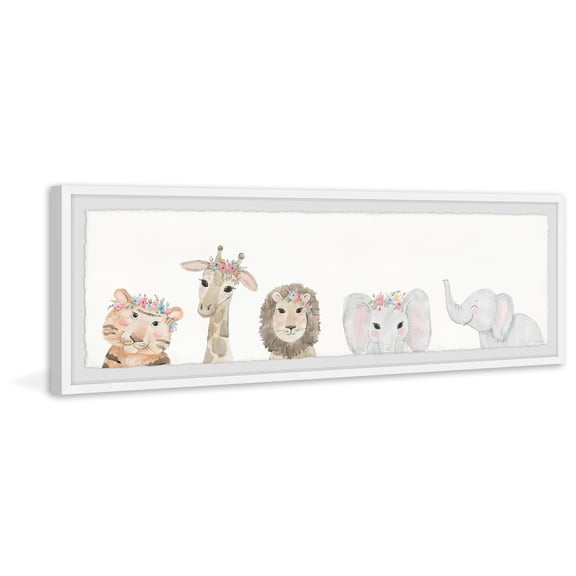 Marmont Hill Playtime Buddies Framed Painting Print