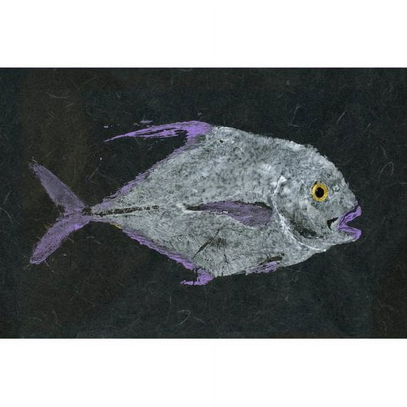 Marmont Hill "Pompano" by Warren Sellers Painting Print on Wrapped Canvas