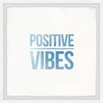thumbnail image 1 of Marmont Hill Positive Vibes Framed Wall Art, 1 of 6