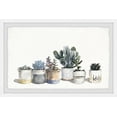 thumbnail image 1 of Marmont Hill Pots Of Pricklies Ii Framed Wall Art, 30.00" x 1.50", 1 of 6