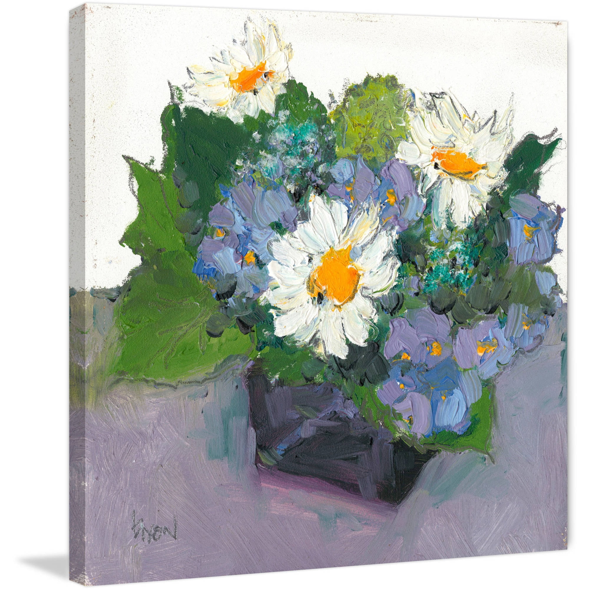 Marmont Hill "Potted Plant II" Painting Print on Wrapped Canvas