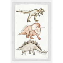 Marmont Hill Prehistoric World Framed Wall Art
