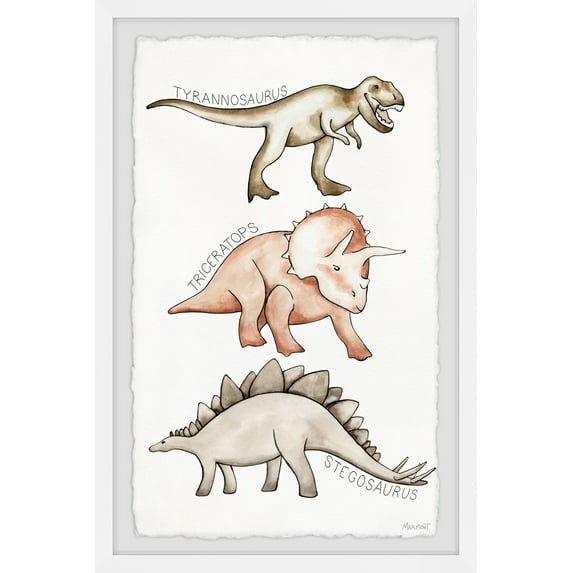 Marmont Hill Prehistoric World Framed Wall Art