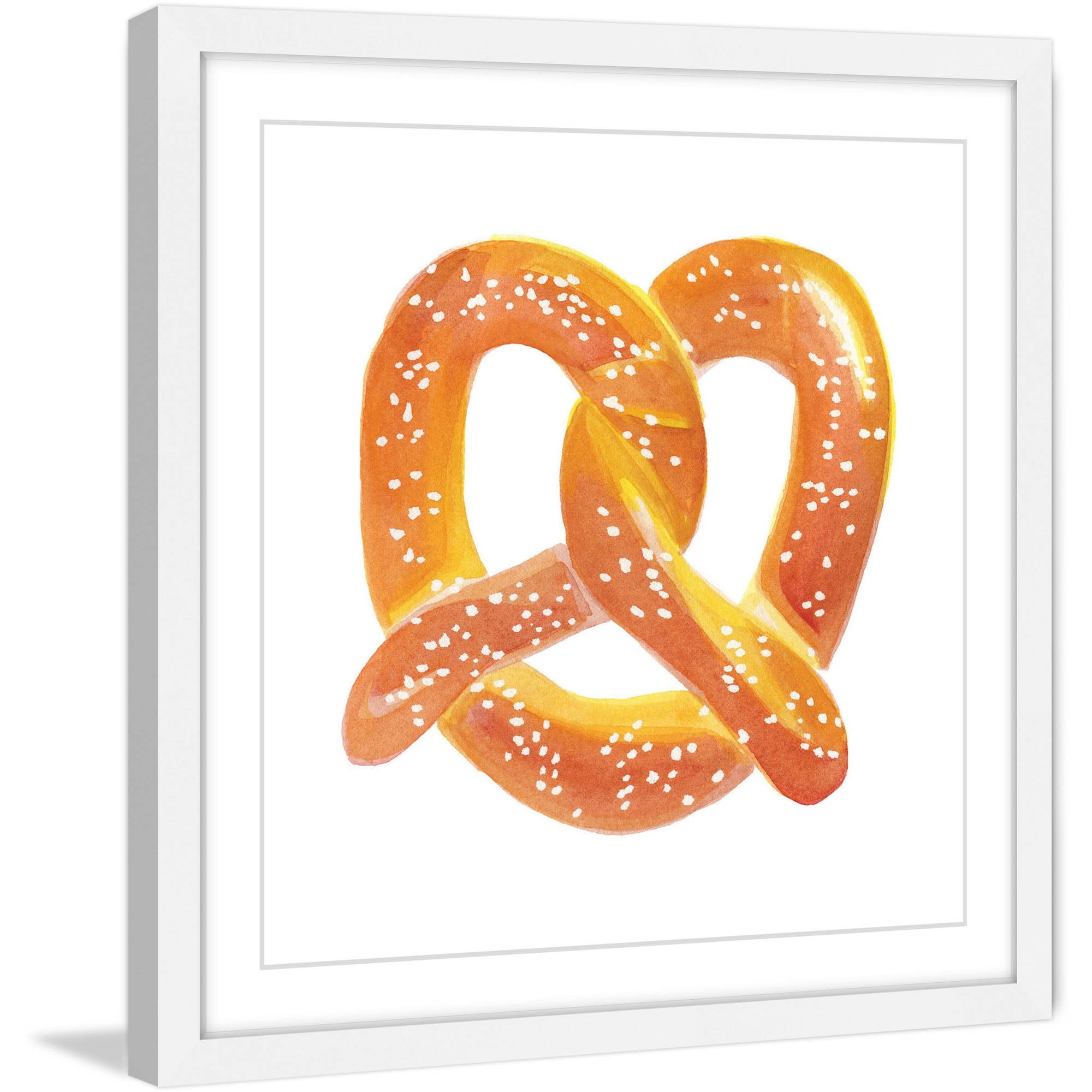Marmont Hill "Pretzel" by Molly Rosner Framed Painting Print
