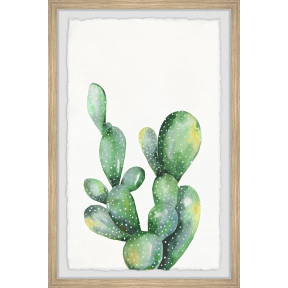 Marmont Hill Prickly Cacti Framed Wall Art