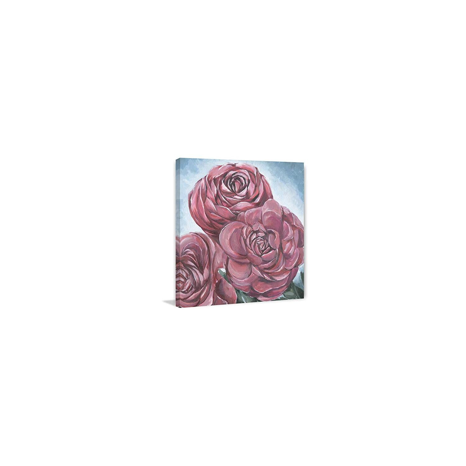 Marmont Hill Prima Donna Rose Painting Print on Wrapped Canvas ...