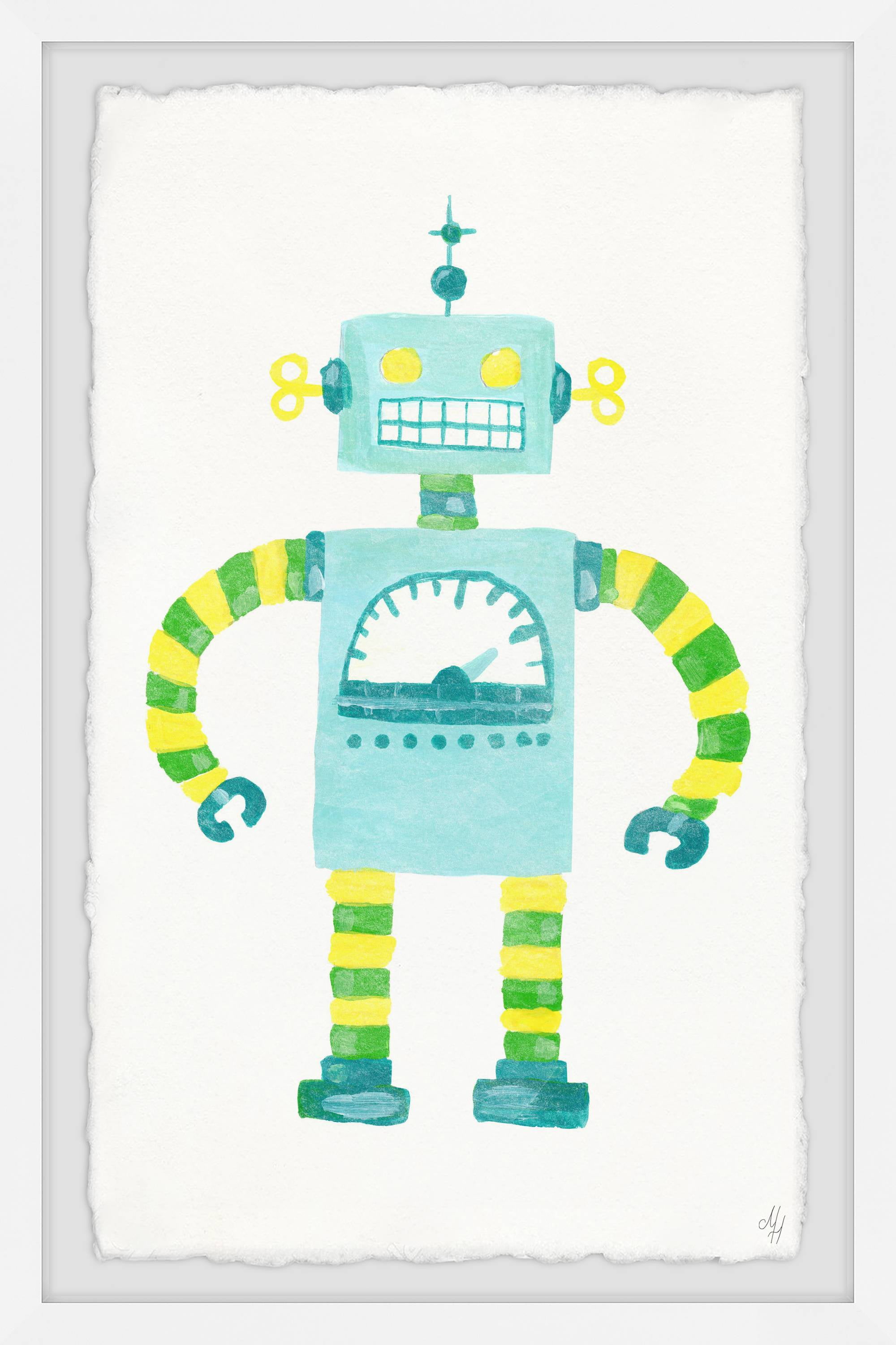 Marmont Hill Printed Robot Framed Photographic Art, by Parvez Taj