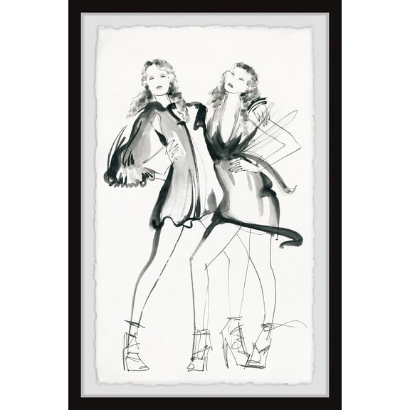 Marmont Hill Printed Sketches Framed Art Prints, by Parvez Taj