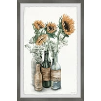 Marmont Hill Printed Sunflowers Framed Art Prints