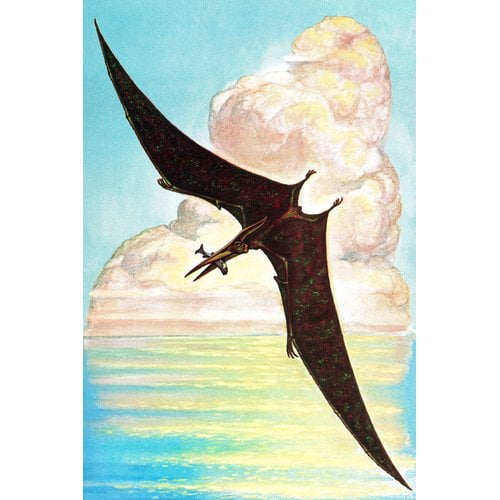 Marmont Hill "Pterodactyl" by Curtis Painting Print on Canvas