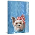 thumbnail image 1 of Marmont Hill "Pups in Lace" Painting Print on Wrapped Canvas, 1 of 5
