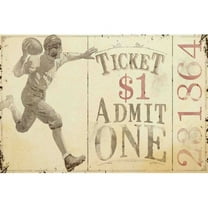 Marmont Hill Quarterback Pass-Alternative Version 1 Fine Art Canvas Print From The Marmont