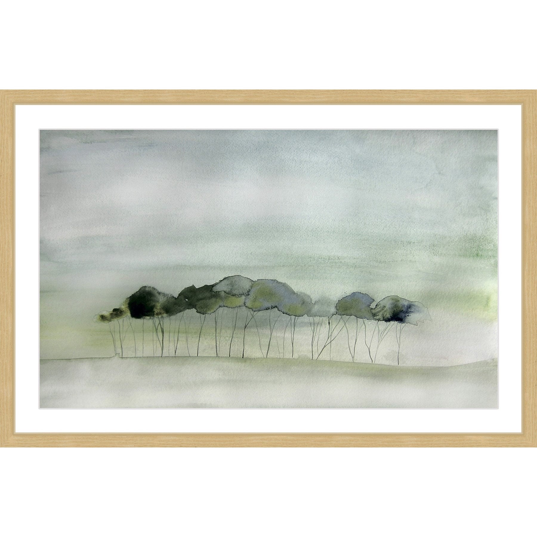 Marmont Hill "Quiet" by Christine Lindstrom Framed Painting Print