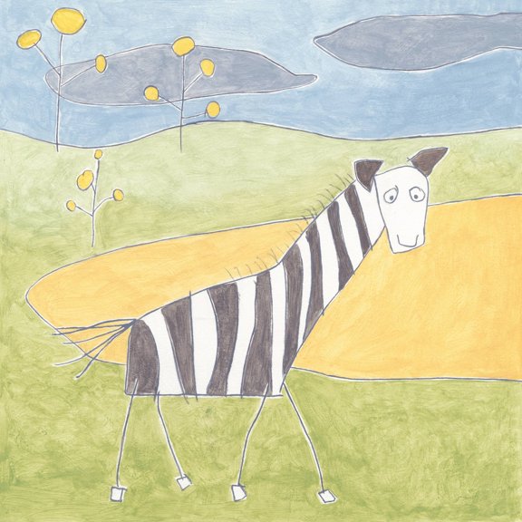 Marmont Hill Quinn’s Zebra Canvas Wall Art