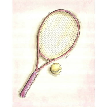Marmont Hill "Racket" by Reesa Qualia Painting Print on Wrapped Canvas