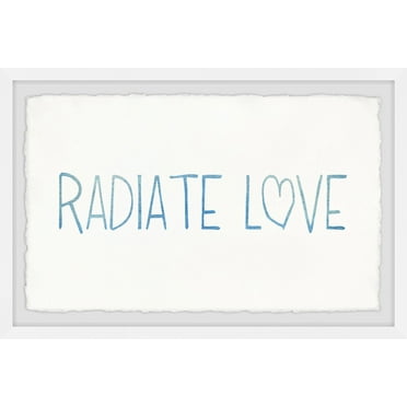 Marmont Hill Radiate Love II Framed Wall Art
