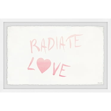 Marmont Hill Radiate Love III Framed Wall Art