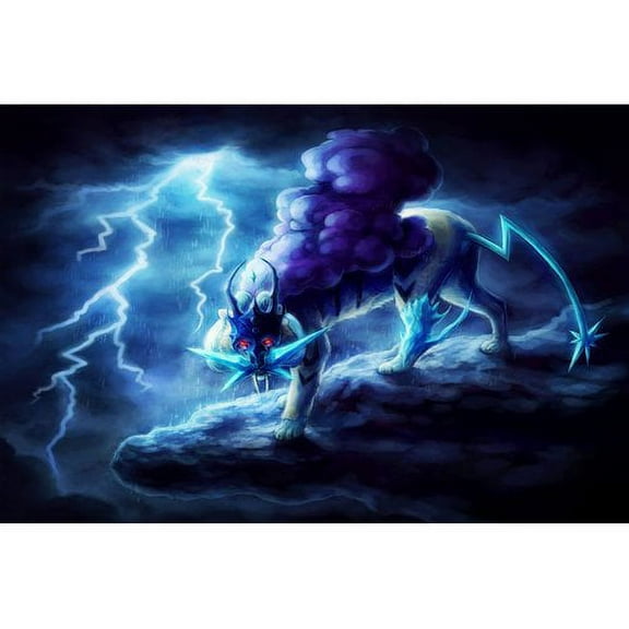 Marmont Hill "Raikou" Painting Print on Canvas