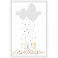 thumbnail image 1 of Marmont Hill "Raining Hearts" by Karen Zukowski Framed Painting Print, 1 of 5