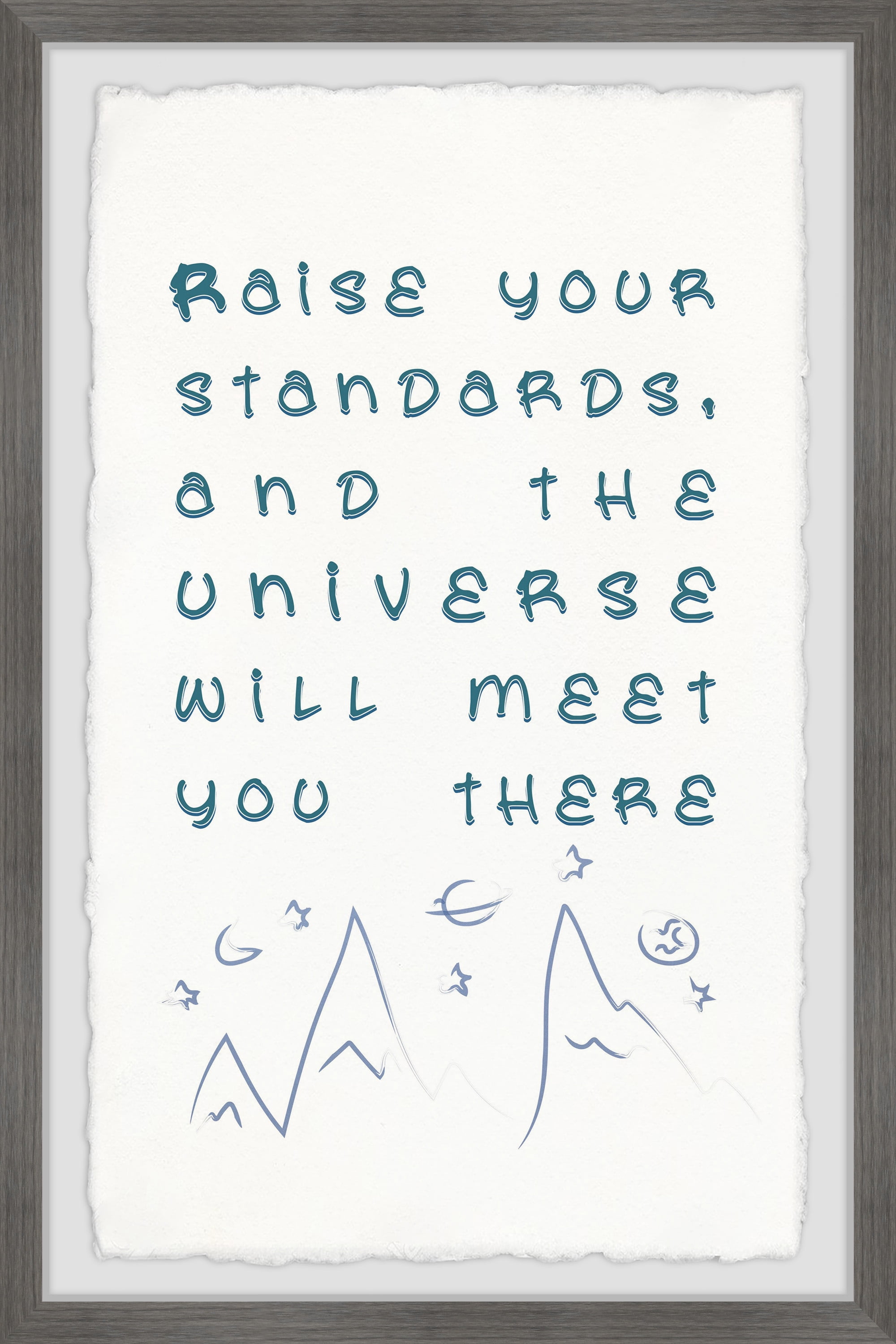 Marmont Hill Raise Your Standards IV Framed Wall Art