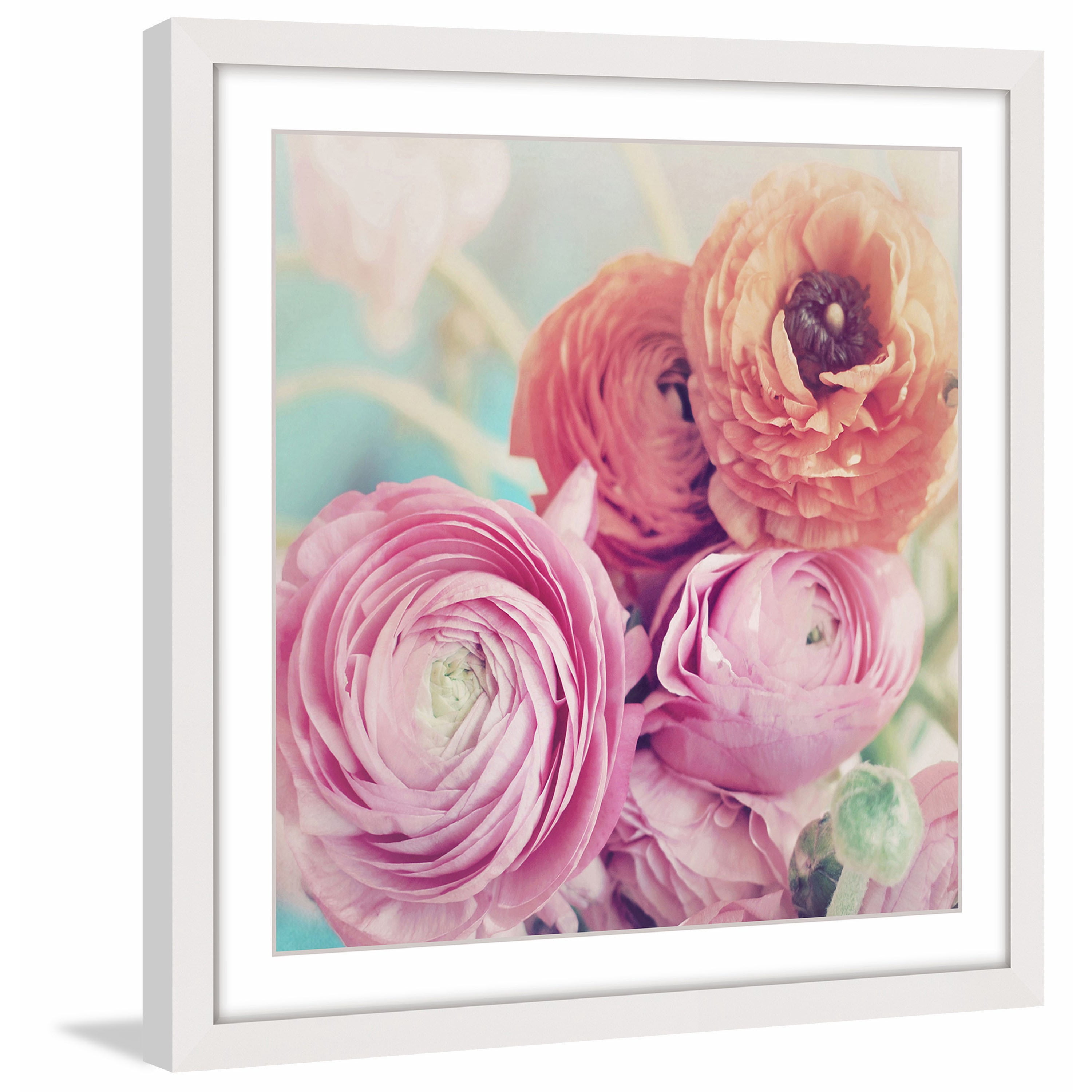 Marmont Hill "Ranunculus Bouquet" Framed Painting Print