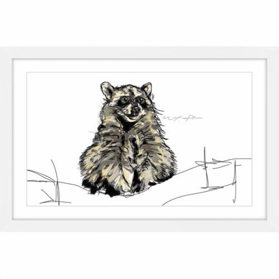 Marmont Hill "Raton" by Marie-Eve Pharand Framed Painting Print