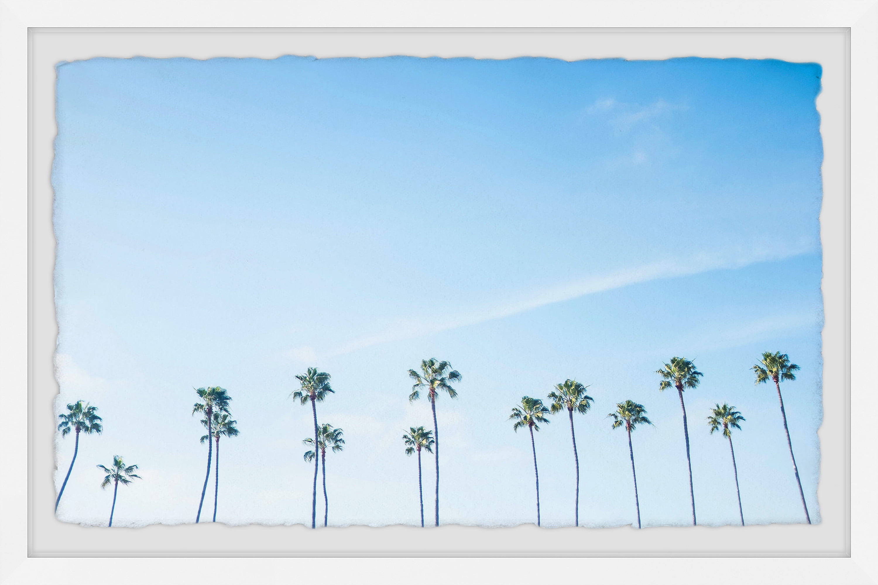 Marmont Hill Reaching for the Sky Framed Wall Art, 1.50" x 12.00"