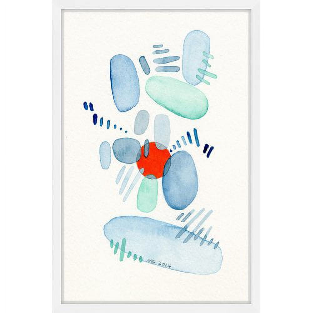 Marmont Hill "Red Dot" by Nikki Galapon Framed Painting Print