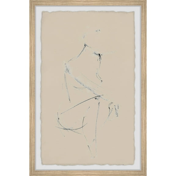 Marmont Hill Reflect What You Desire Framed Painting Print