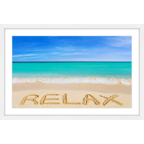 Marmont Hill "Relax" Framed Painting Print