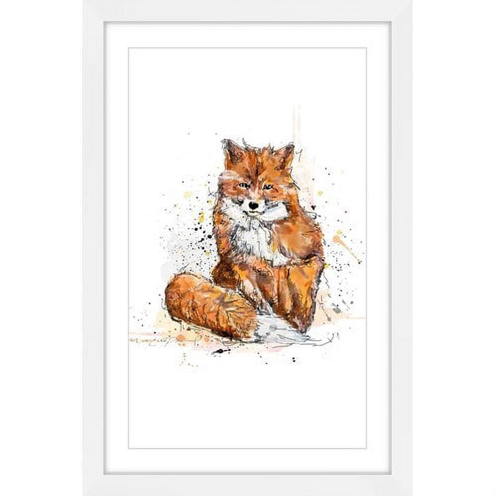 Marmont Hill "Renard" by Marie-Eve Pharand Framed Painting Print