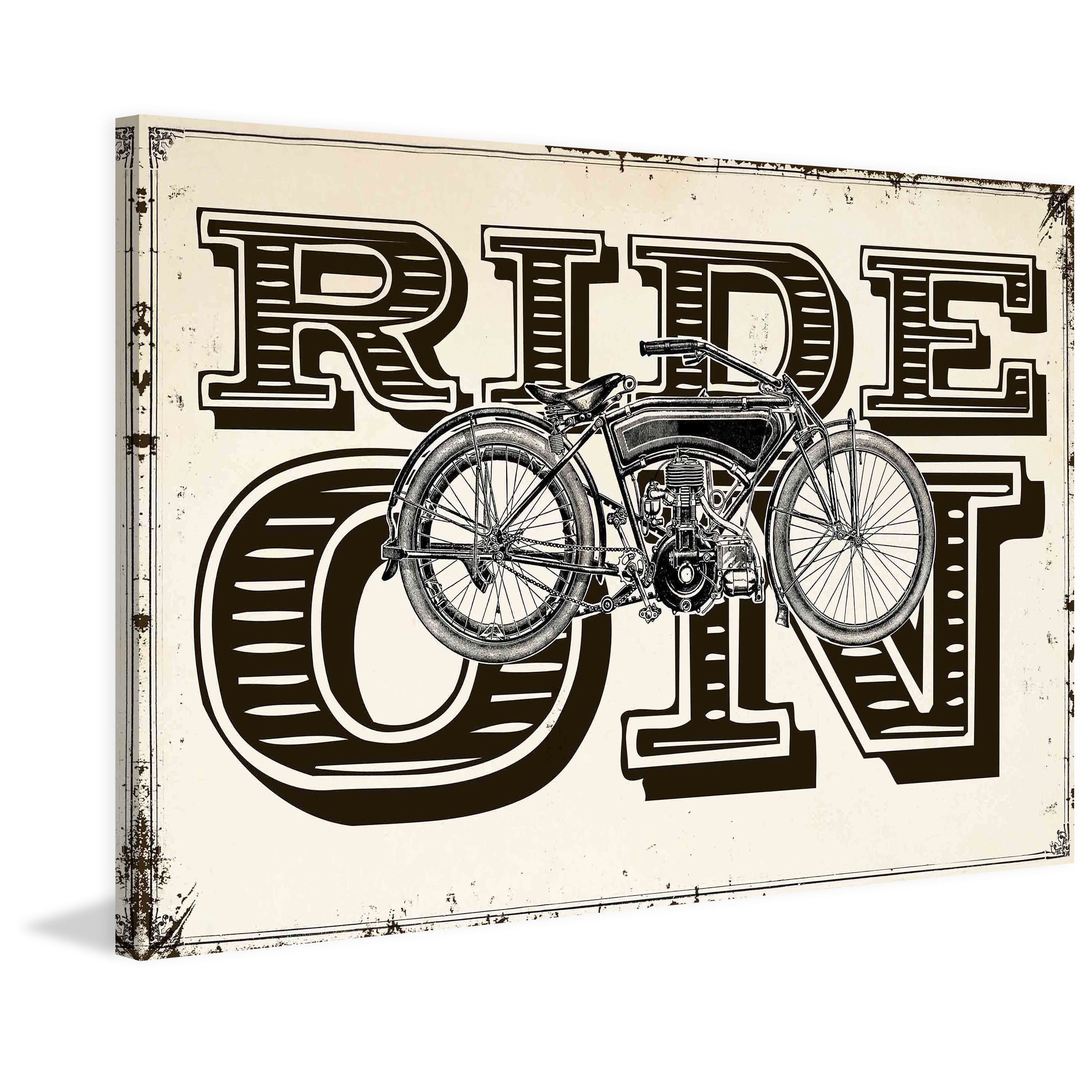 Marmont Hill "Ride On" Painting Print on Canvas