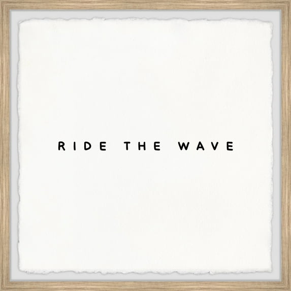 Marmont Hill Ride the Wave II Framed Painting Print