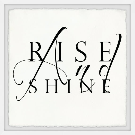 Marmont Hill Rise and Shine IV Framed Wall Art