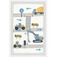 thumbnail image 1 of Marmont Hill Roadbuilding Machines Framed Wall Art, 1 of 1