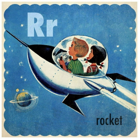 Marmont Hill "Rocket" by Curtis Painting Print on Canvas