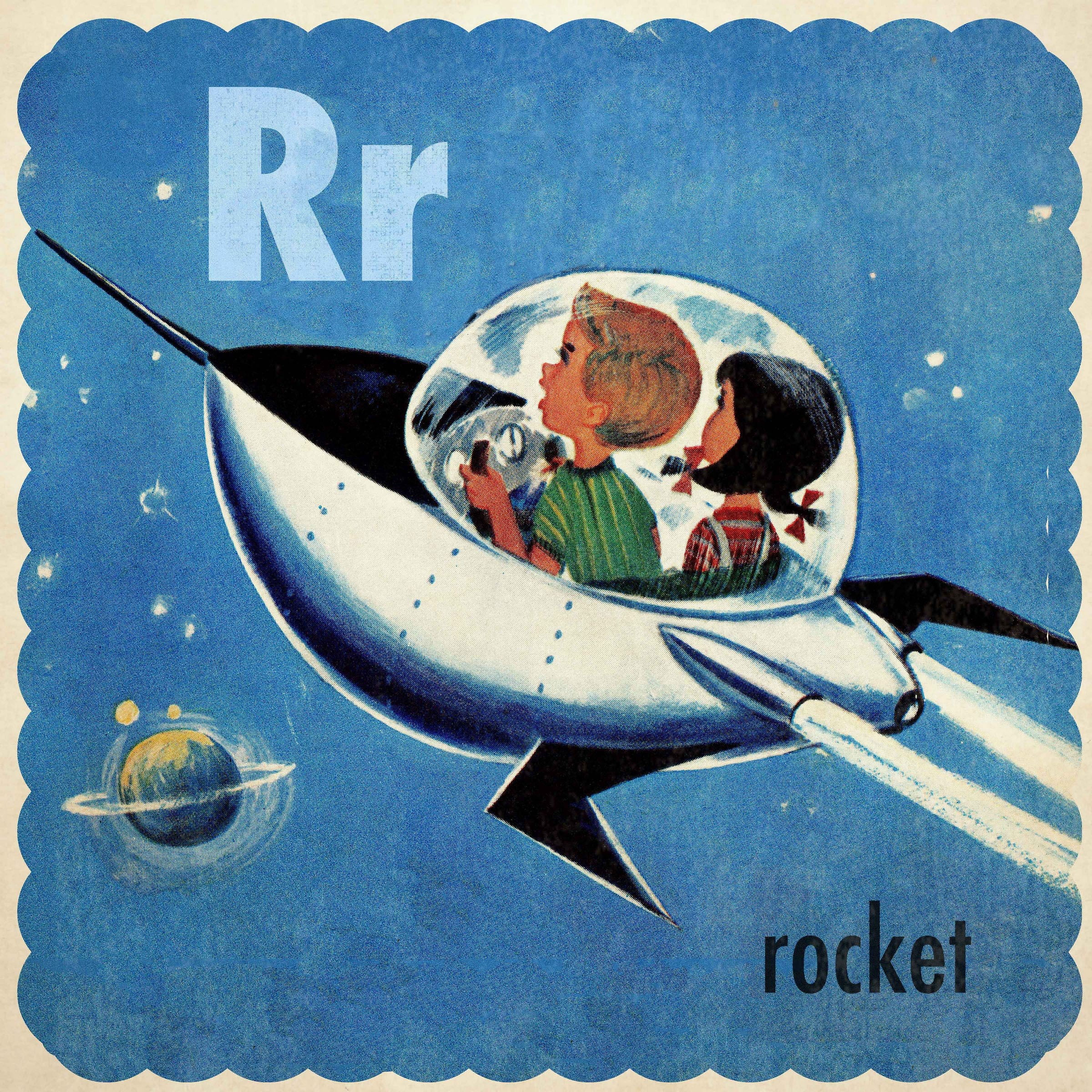 Marmont Hill "Rocket" by Curtis Painting Print on Canvas
