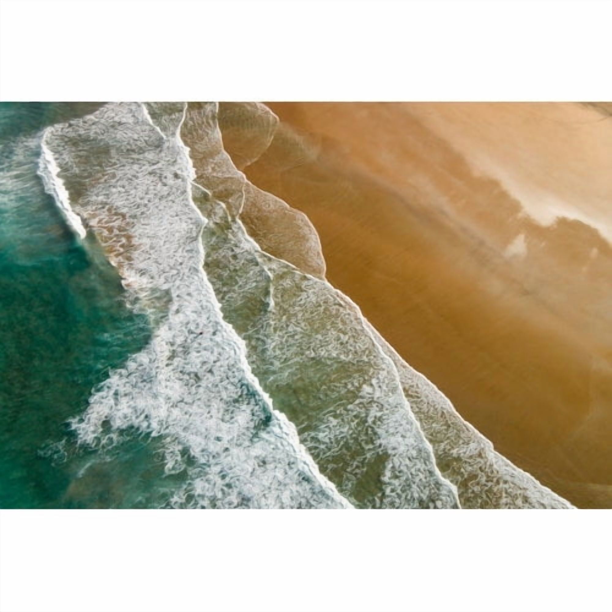 Marmont Hill "Rolling Tide" by Karolis Janulis Painting Print on Wrapped Canvas