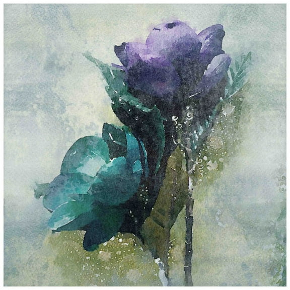 Marmont Hill - "Romantic Arrangement" by Irena Orlov Painting Print on Wrapped Canvas