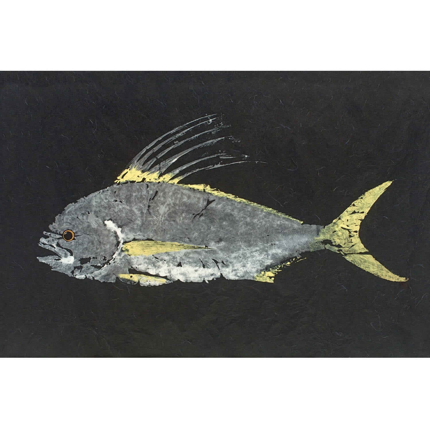 Marmont Hill "Roosterfish" by Warren Sellers Painting Print on Wrapped Canvas