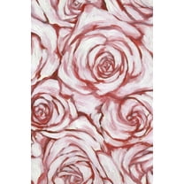 Marmont Hill Rose Outline Canvas Wall Art