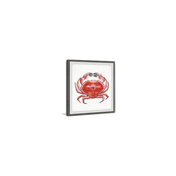 Marmont Hill Rosey Crab Framed Painting Print