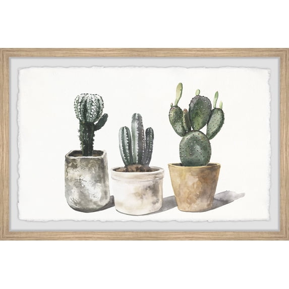 Marmont Hill Rounded Trio II Framed Wall Art