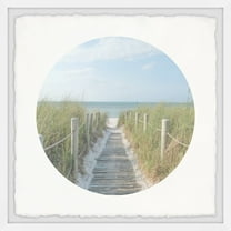 Marmont Hill Routeway to Sea Framed Wall Art, 12" x 12"